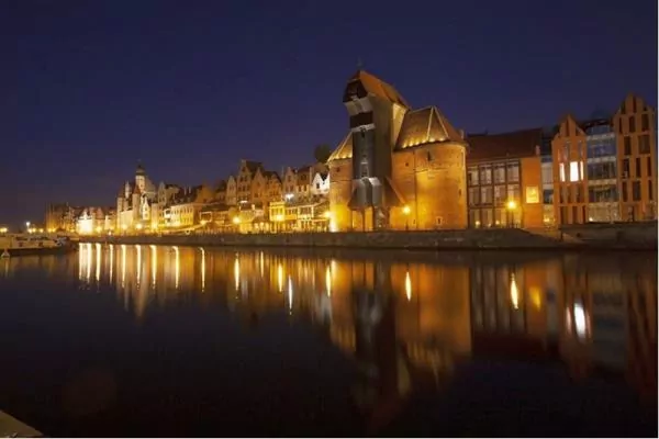 Malowanie po numerach Gdańsk nocą 40x50cm, 1005983 - tantis.pl