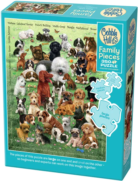 Puzzle 350 Szczenięta 112678 - tantis.pl