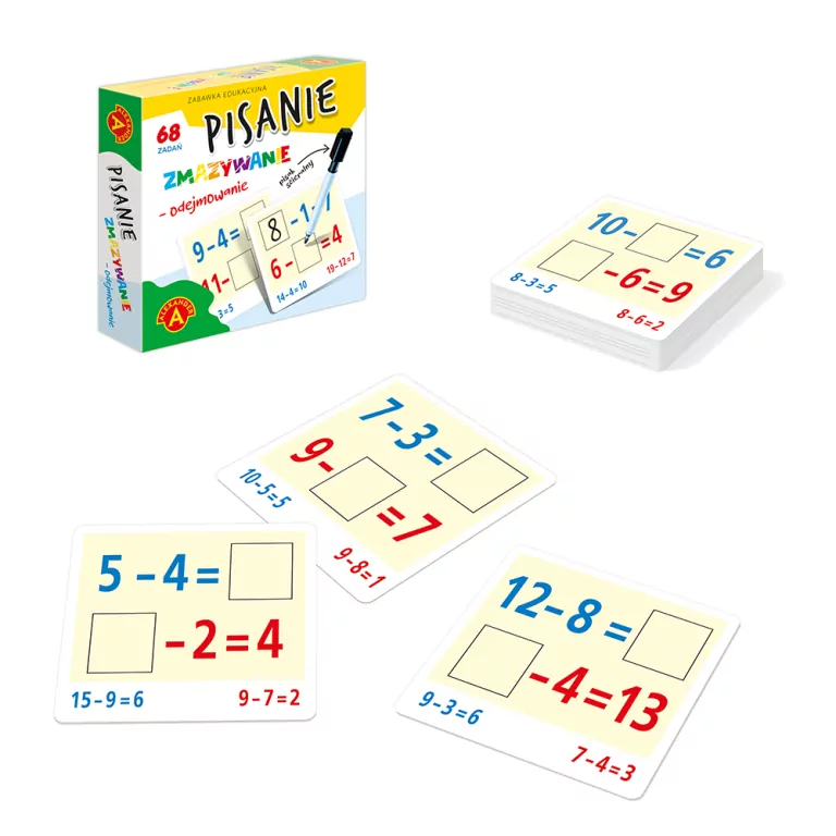 Pisanie - Zmazywanie Odejmowanie - tantis.pl