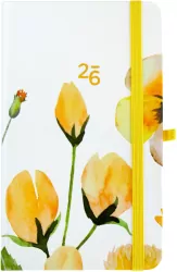 Kalendarz kieszonkowy 2026 Żółte Kwiaty ALBI