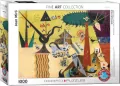 Puzzle 1000. The Tilled Field. Joan Miro - tantis.pl