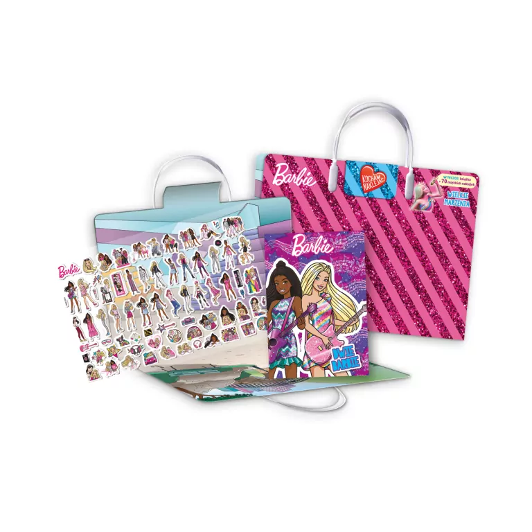 Barbie. Kocham naklejać. Wielkie marzenia. Cz.2 - tantis.pl