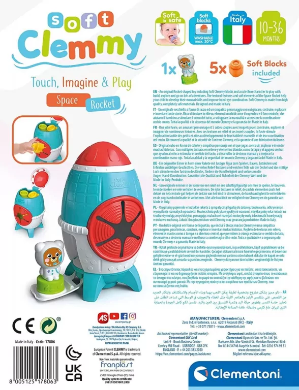 Rakieta sensoryczna Clemmy - tantis.pl