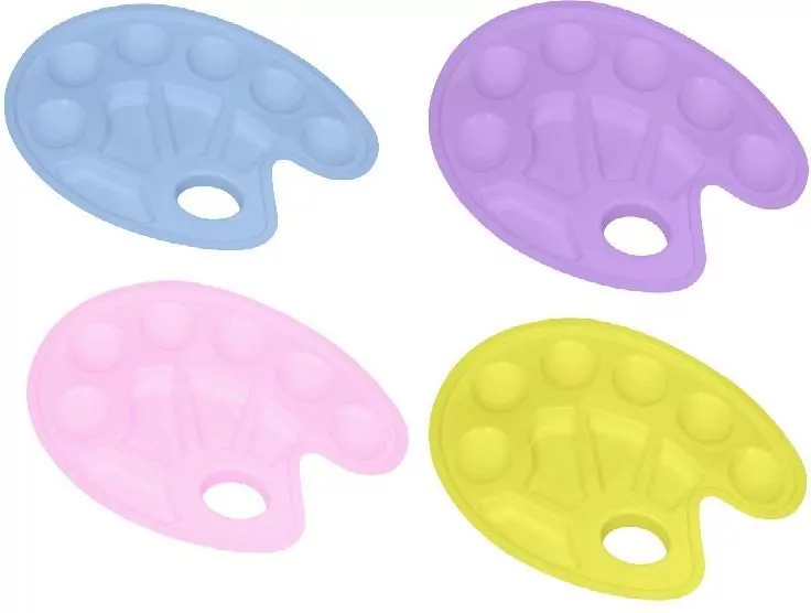 Paletka do mieszania farb pastelowa mix - tantis.pl