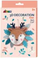 Dekoracje 3D - jeleń - tantis.pl