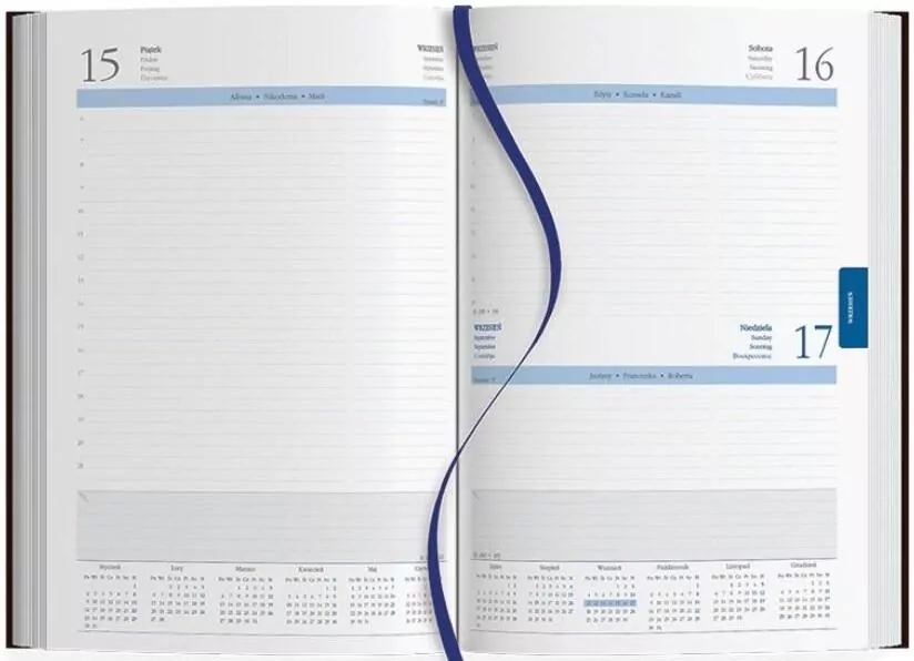 Kalendarz 2024 książkowy A4 SK0-1B MIX - tantis.pl