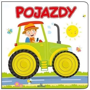 Pojazdy. Książeczka sensoryczna - tantis.pl