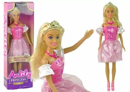 Lalka Anlily princess księżniczka różowa - tantis.pl