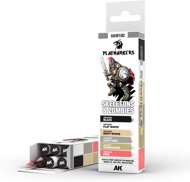 AK Interactive: Playmarkers - Skeletons & Zombies (6) - tantis.pl