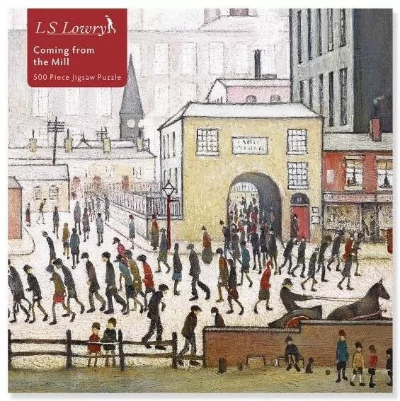 Puzzle 500 Coming from the Mill L.S. Lowry - tantis.pl