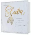 Karnet kwadratowy. Ślub. UK-Silver-08 - tantis.pl