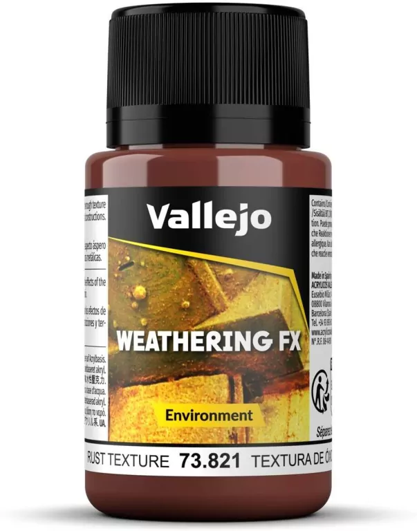 Vallejo: 73.821 - Weathering FX - Environment - Rust Texture (40 ml) - tantis.pl
