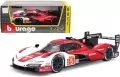 Racing Porsche 963 #5 White/Red 1:24 BBURAGO - tantis.pl