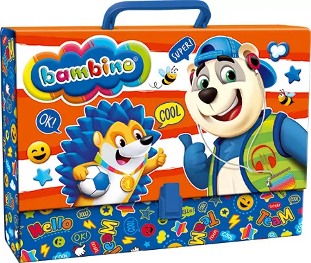 Teczka z rączką A4 Bambino - tantis.pl