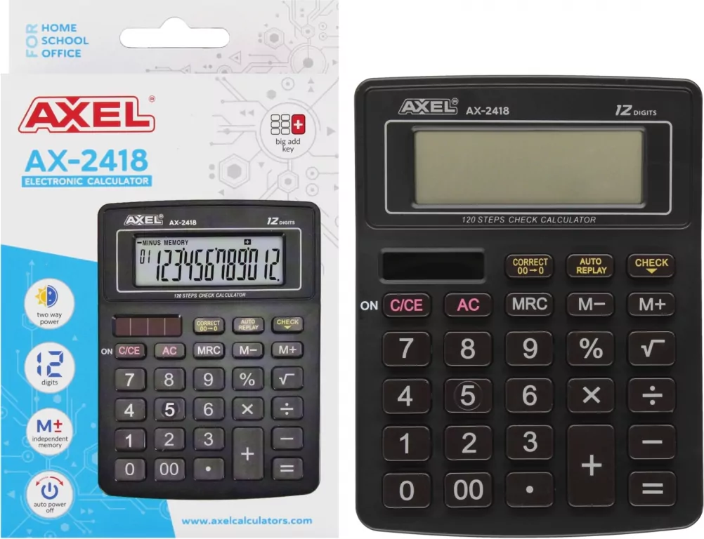 Kalkulator Axel AX-2418 - tantis.pl