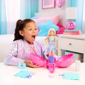 Barbie Kariera - Wyskakująca lalka Gwiazda pop - tantis.pl