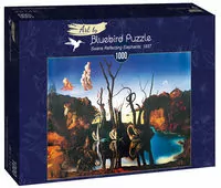 Puzzle 1000 Salvador Dali, Łabędzie, 1937