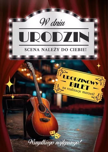 Karnet Urodziny - tantis.pl