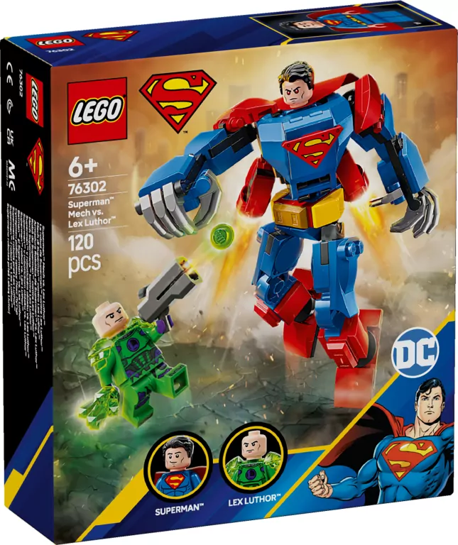 LEGO® Mech Supermana™ kontra Lex Luthor™ 76302 - tantis.pl