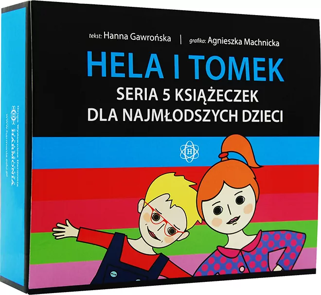 Hela i Tomek. Seria 5 książeczek dla najmłodszych dzieci - tantis.pl