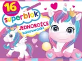Superblok. Jednorożce. Kolorowanki - tantis.pl