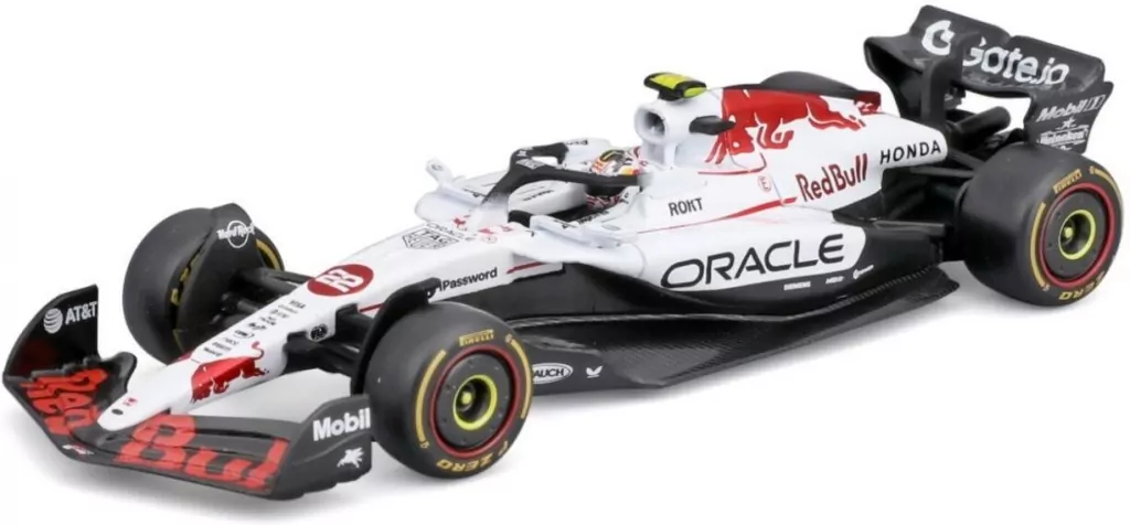 Formula With Helmet&Plastic Stand Oracle Red Bull - tantis.pl