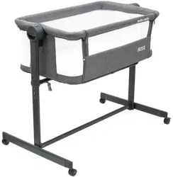 Łóżeczko dostawka Rose szare