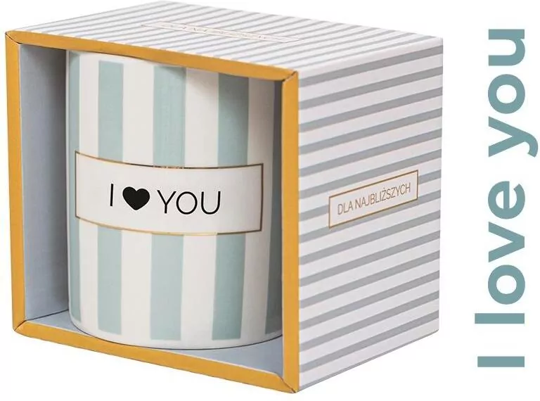 Kubek prezentowy I Love You - tantis.pl
