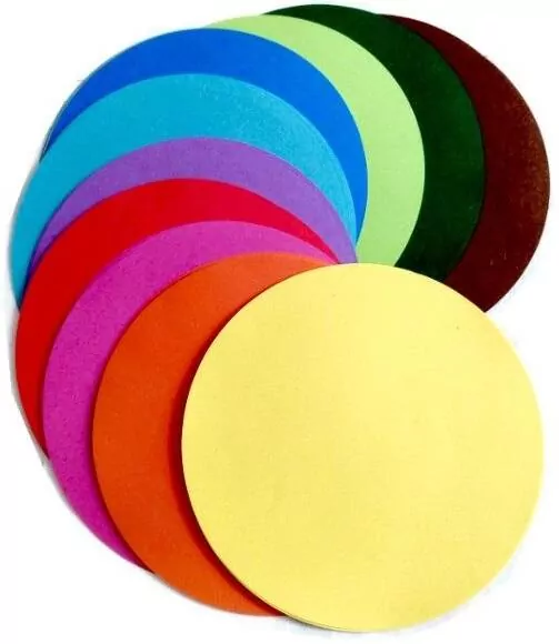 Papier origami 70g koło 15cm 100 arkuszy, Mix - tantis.pl