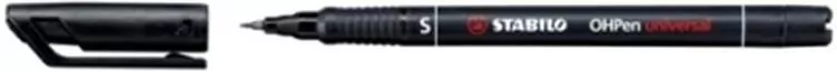 Stabilo. Foliopis Ohp S permanentny, czarny  0,4mm - tantis.pl