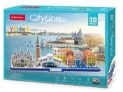 Puzzle 3D. Cityline. Wenecja. 126 elementów - tantis.pl