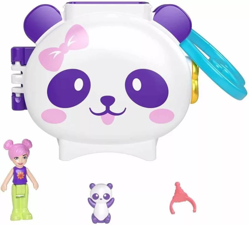 Polly Pocket Pet Connects Panda HRD38 - tantis.pl