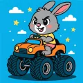 Malowanie po numerach - Zająć w samochodzie Kids - tantis.pl