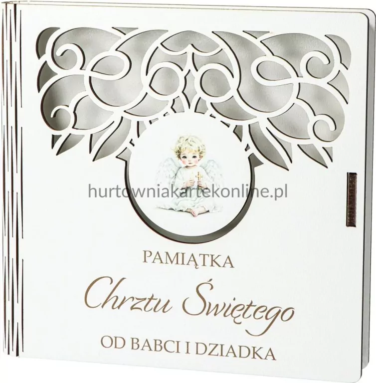 PAMIATKA CHRZTU PUDELKO 160X150 DRE NER PD-14BDZ - tantis.pl