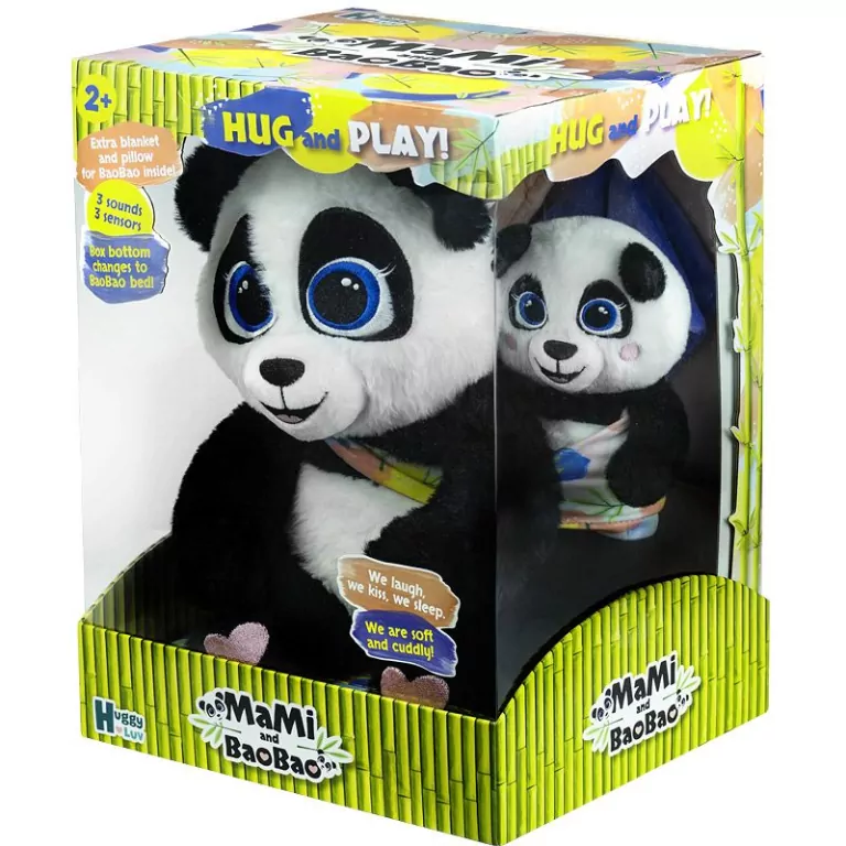 Interaktywna Panda Mami i Dziecko Panda BaoBao - tantis.pl