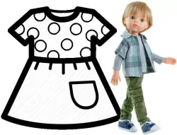 Ubranko dla lalek 32cm