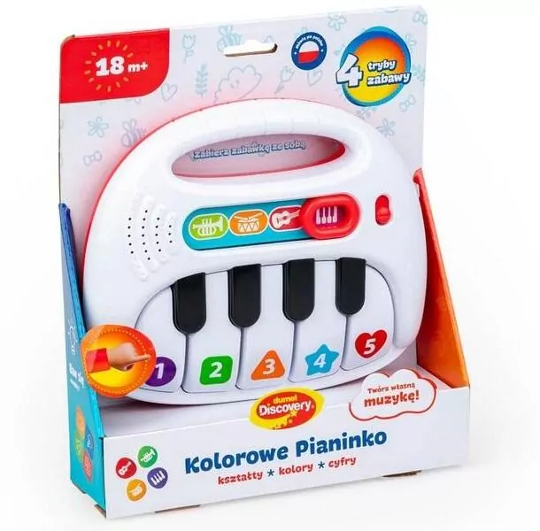 Kolorowe pianinko - tantis.pl