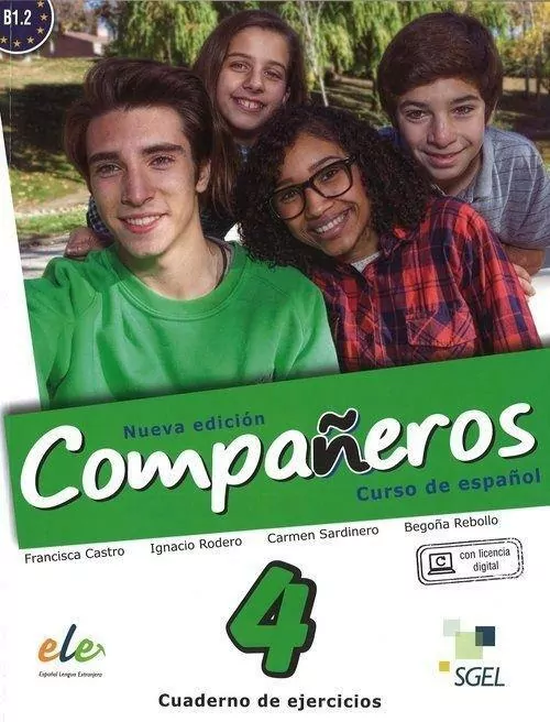Companeros 4 ćwiczenia + licencia digital - tantis.pl