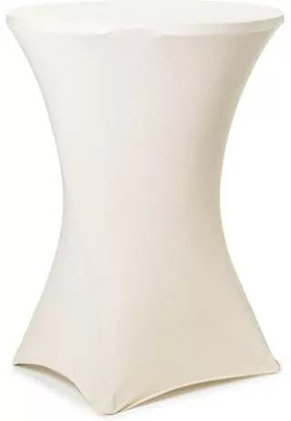 Pokrowiec na stół koktajlowy 80x110cm cappuccino - tantis.pl