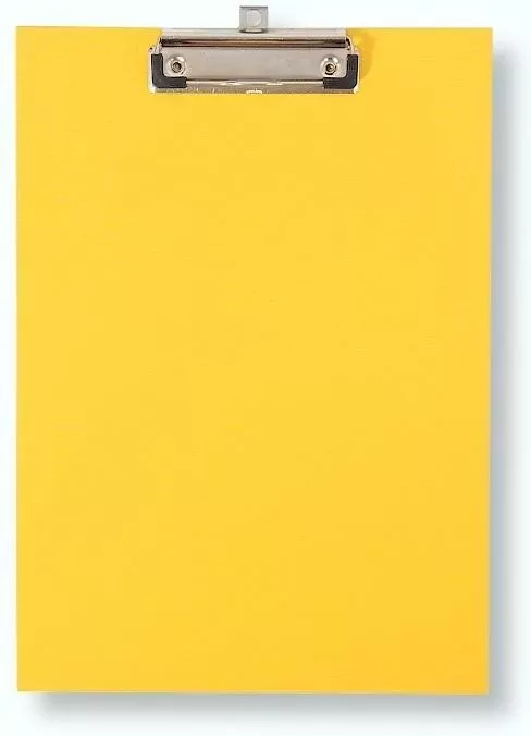 Deska A4 z klipem premium żółta - tantis.pl