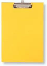 Deska A4 z klipem premium żółta