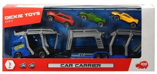 City Laweta z 3 samochodami mix - tantis.pl