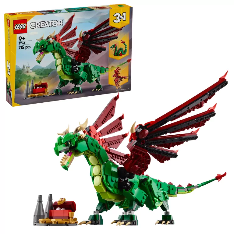LEGO® Creator. Średniowieczny smok 31161 - tantis.pl