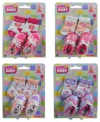 New Born Baby Buciki i skarpetki, 4 rodzaje - tantis.pl