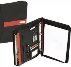 Teczka konferencyjna A4 czarno-czerwona Guriatti