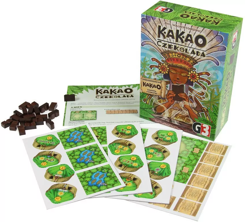 Kakao. Czekolada. Rozszerzenie. 4 dodatki - tantis.pl