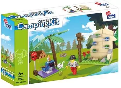Klocki konstrukcyjne Kamping ALLEBLOX - tantis.pl