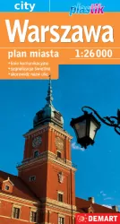 Warszawa. Plan miasta. 1:26 000