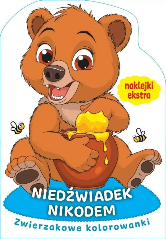 Zwierzakowe kolorowanki. Niedźwiadek Nikodem - tantis.pl
