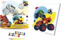 Malowanie po numerach 30x30cm Blaze: Na start - tantis.pl